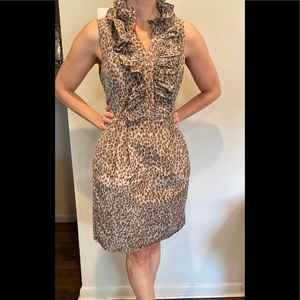 Marc New York leopard print dress size 10